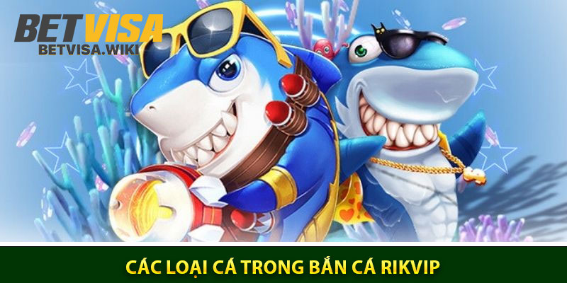 Các loại cá trong Bắn cá Rikvip